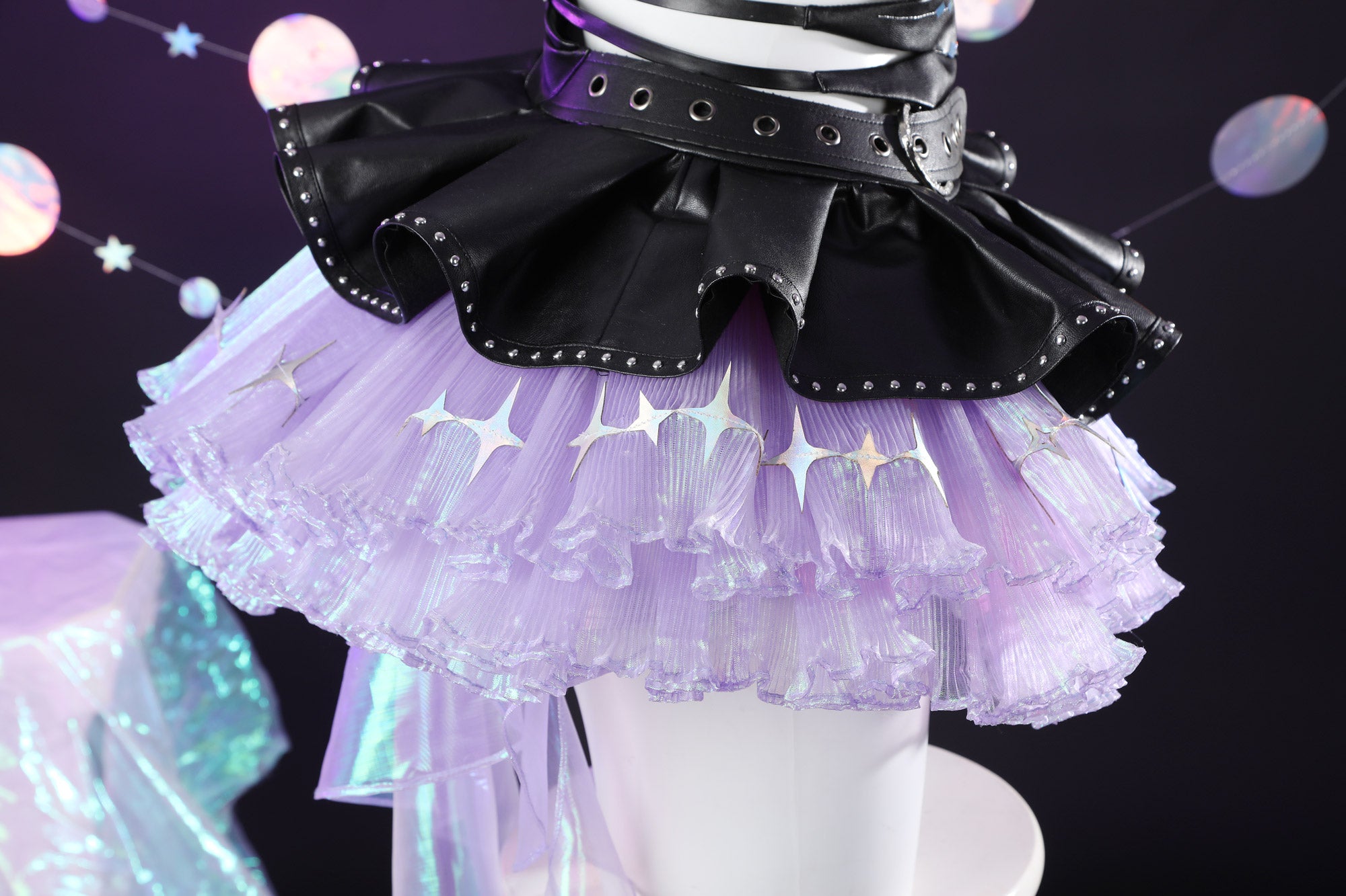 NARAKA: BLADEPOINT Blue Dream Soundwave Series Band Lead Singer Cosplay Costume - Halloweez