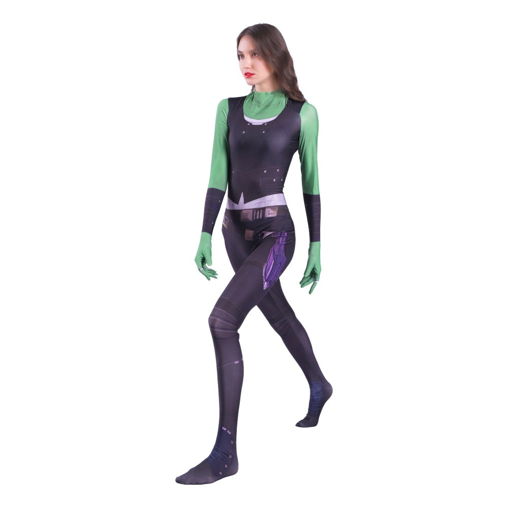 Kamo/Lala Jumpsuit Adult Kids Cosplay Costume One Piece for Party Roleplay - Halloweez