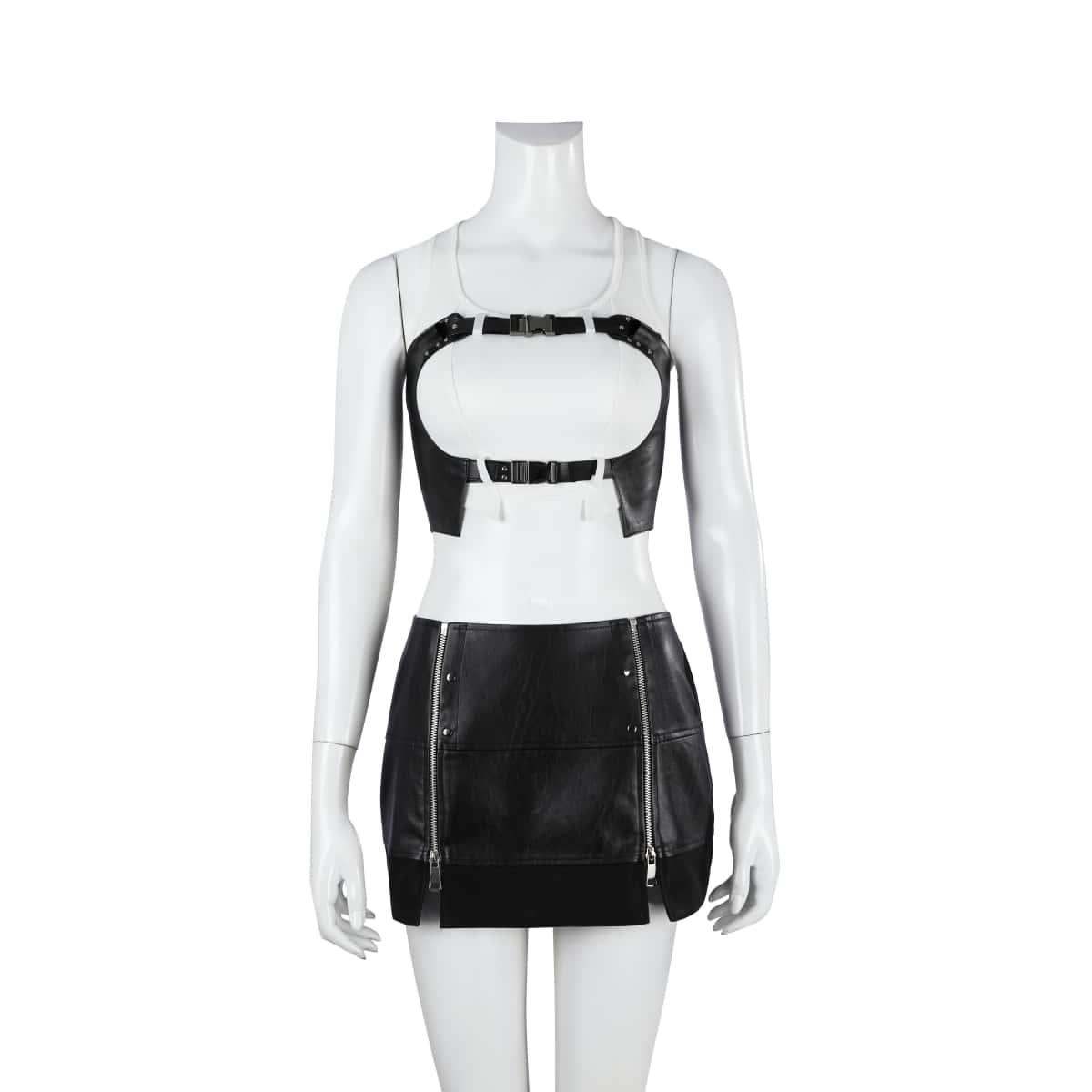 Final Fantasy VII Tifa Lockhart Cosplay Costume, Custom High-end for Halloween & Comic Con - Halloweez