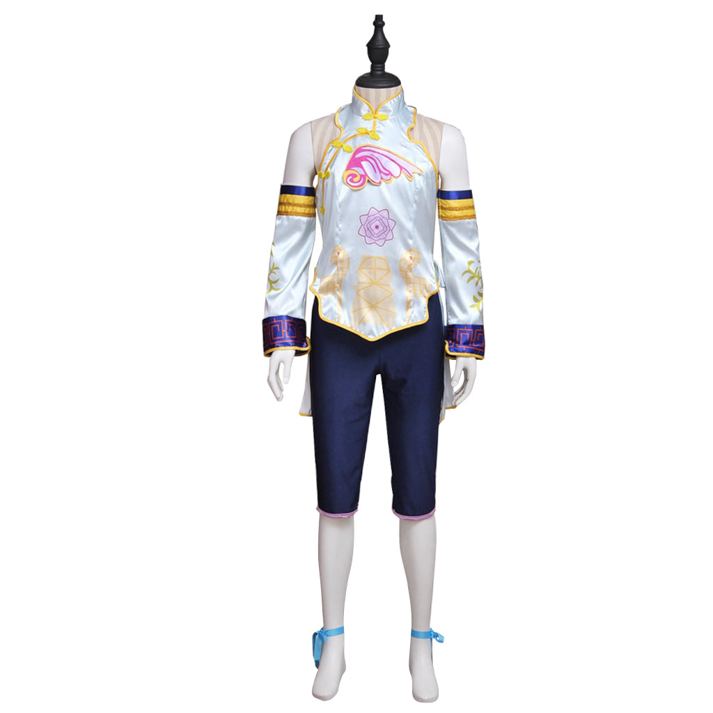 Halloweez Xianghua Cosplay Costume | Soul Calibur Game Cosplay Series | Graceful Warrior Outfit - Halloweez