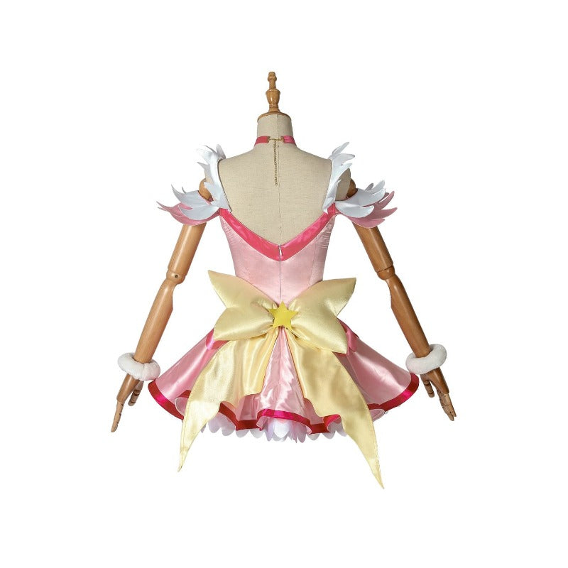 Halloweez Hikaru Hoshina Cure Star Cosplay Costume - Premium Star Twinkle PreCure Outfit for Enthusiasts