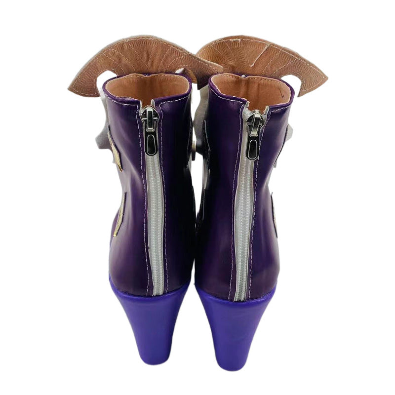 Genshin Impact Electro Cicin Mage Cosplay Shoes for Anime Conventions - Halloweez