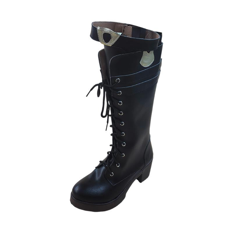 Genshin Impact Lynette Cosplay Shoes for 2D Anime Exhibition Performance - Halloweez