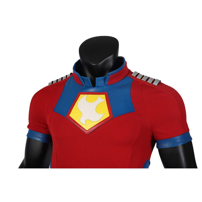 Halloweez Suicide Squad 2 Peacemaker Cosplay Costume - Premium Quality Outfit