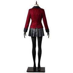 Halloweez Yumeko Jabami Cosplay Outfit - Premium Japanese School Girl Uniform for Halloween & Kakegurui Enthusiasts