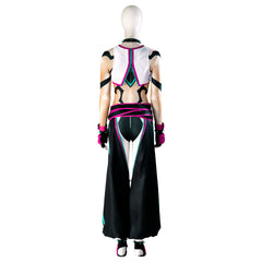 Disfraz de cosplay exclusivo de Juri Han de Street Fighter VI: conjunto premium para entusiastas