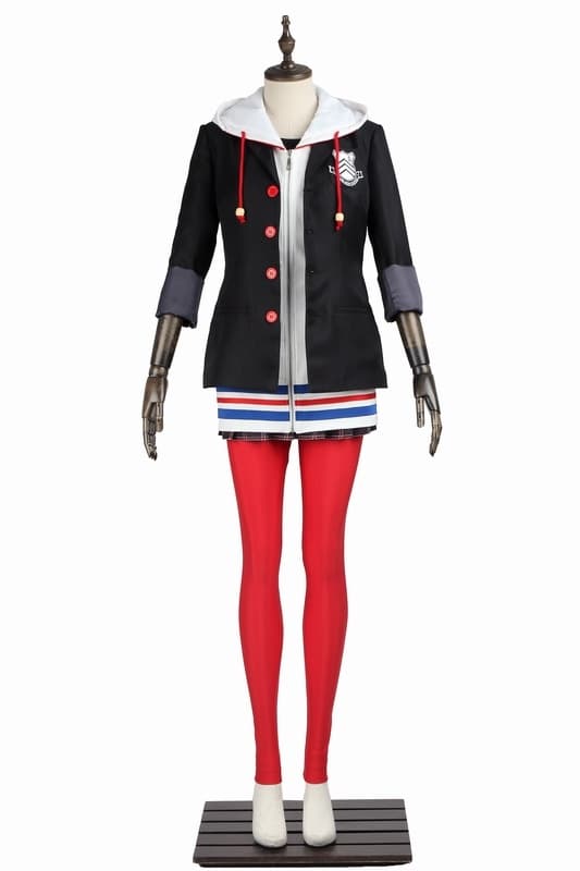 Costume de cosplay d'Anne Takamaki Persona 5 d'Halloweez - Parfait pour Halloween et les fêtes