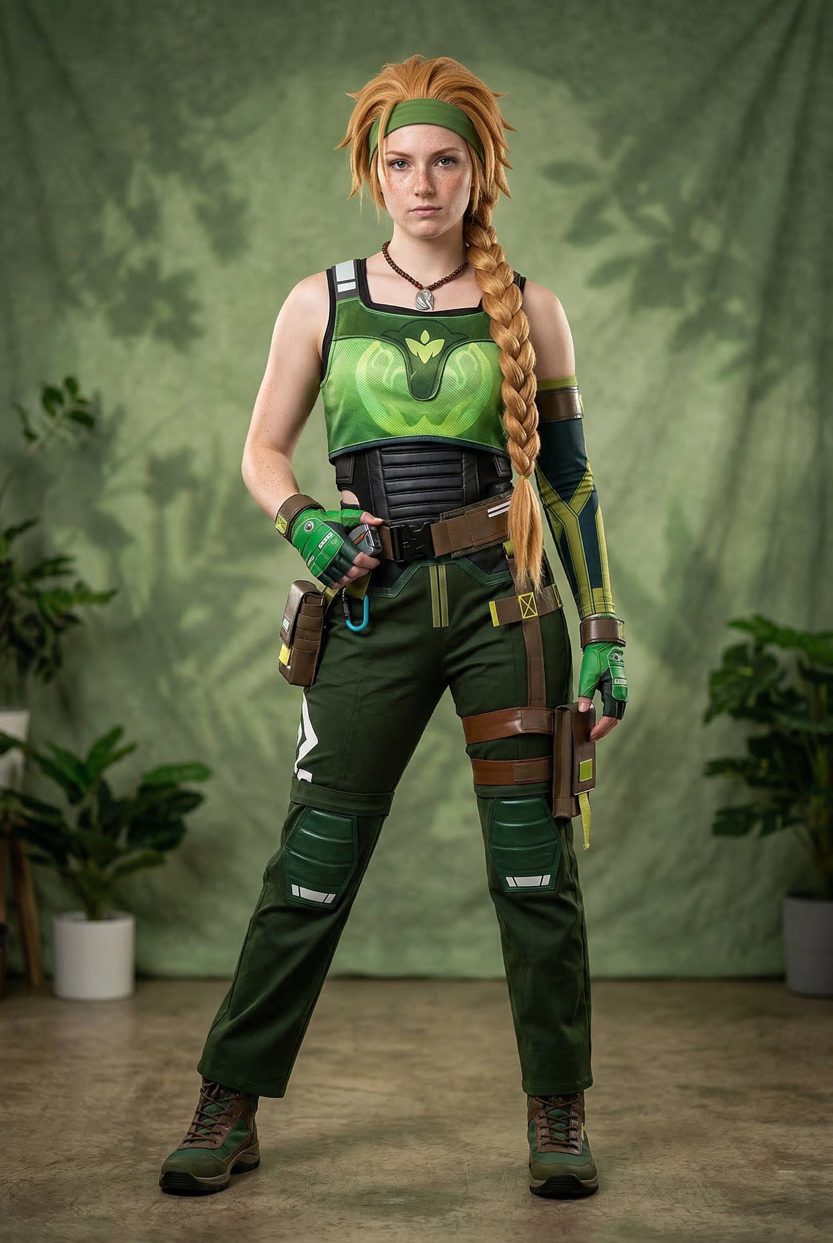 Valorant Skye Cosplay Costume Full Set | Premium Agent Outfit - Halloweez