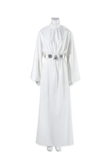 Princess Leia Organa White Hooded Robe Costume from Star Wars: A New Hope - Complete Iconic Outfit Set