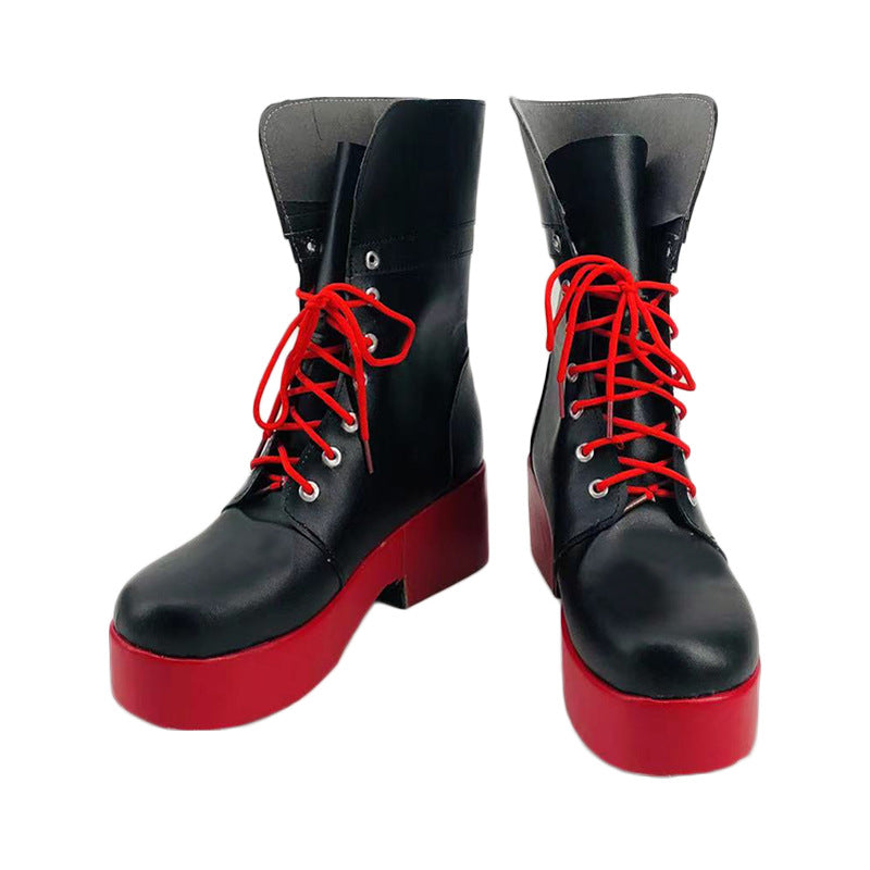 4hololiveHoloX沙花叉克洛伊cos鞋cosplay鞋漫展 - Chloe Hakamata Cosplay Shoes for Anime Fans - Halloweez