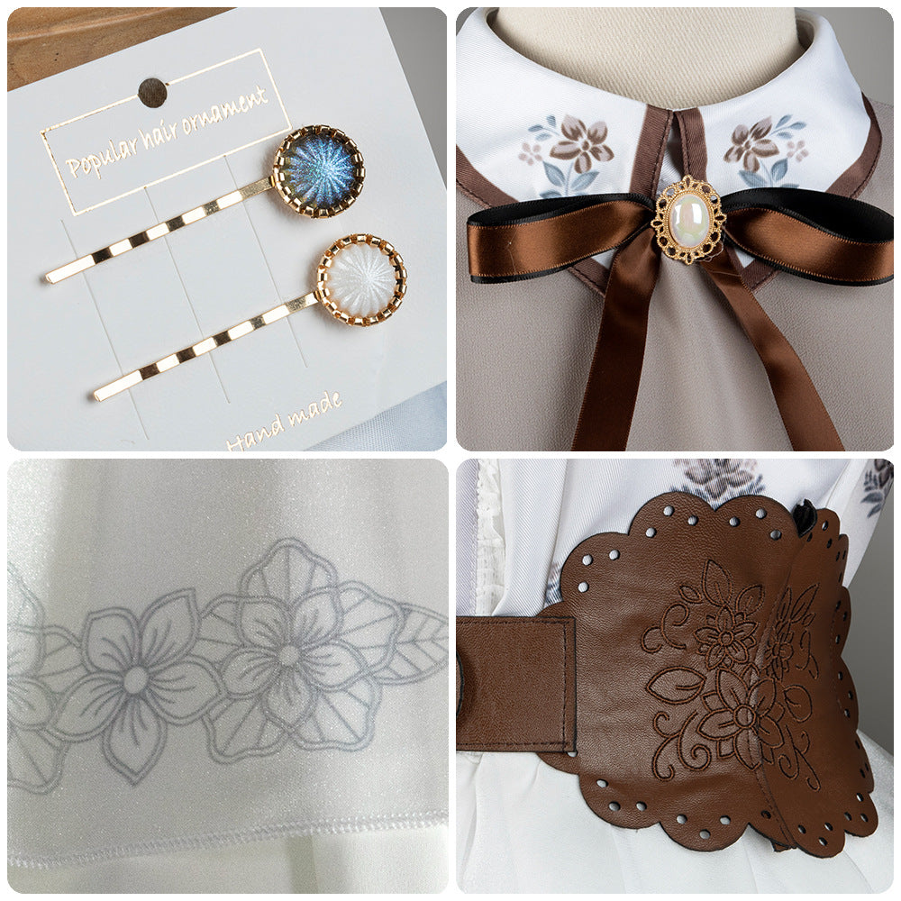 Bang Dream! MyGO! Longqi Shuangshi Soyo 2D Cos Anime Game Lolita Costume - Halloweez