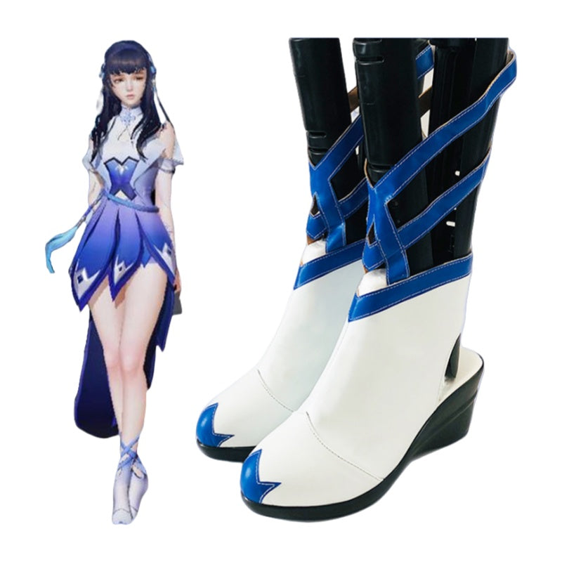 Honor of Kings Xi Shi - Illusive Spirit Cosplay Shoes for Anime Conventions - Halloweez