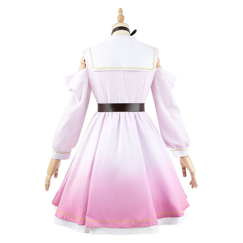 Idol Club Yuugiri Tuzuri Murano Sayaka Anniversary 2D Anime Costume Set - Perfect for Cosplay Enthusiasts - Halloweez