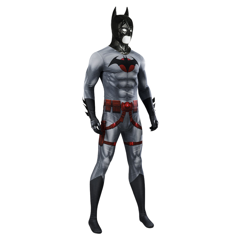 Halloweez Flashpoint Batman Thomas Wayne Knight of Vengeance Cosplay Halloween Bodysuit Set