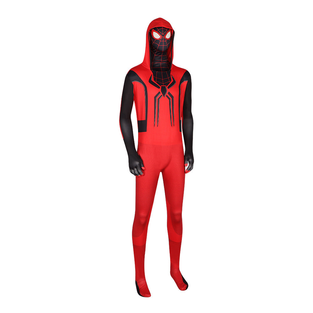 Marvel Spider-Man Cosplay Costume Peter Parker Tight Jumpsuit for Halloween Role Play - Halloweez