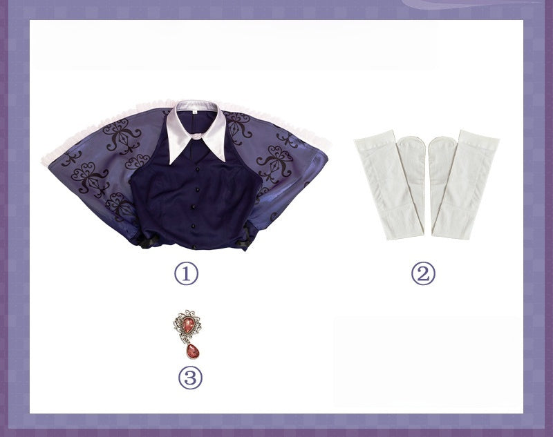 Rebellious Lelouch CC Concert Dress 2D Cosplay Anime Game Women's Dress - Code Geass CC Costume - Halloweez