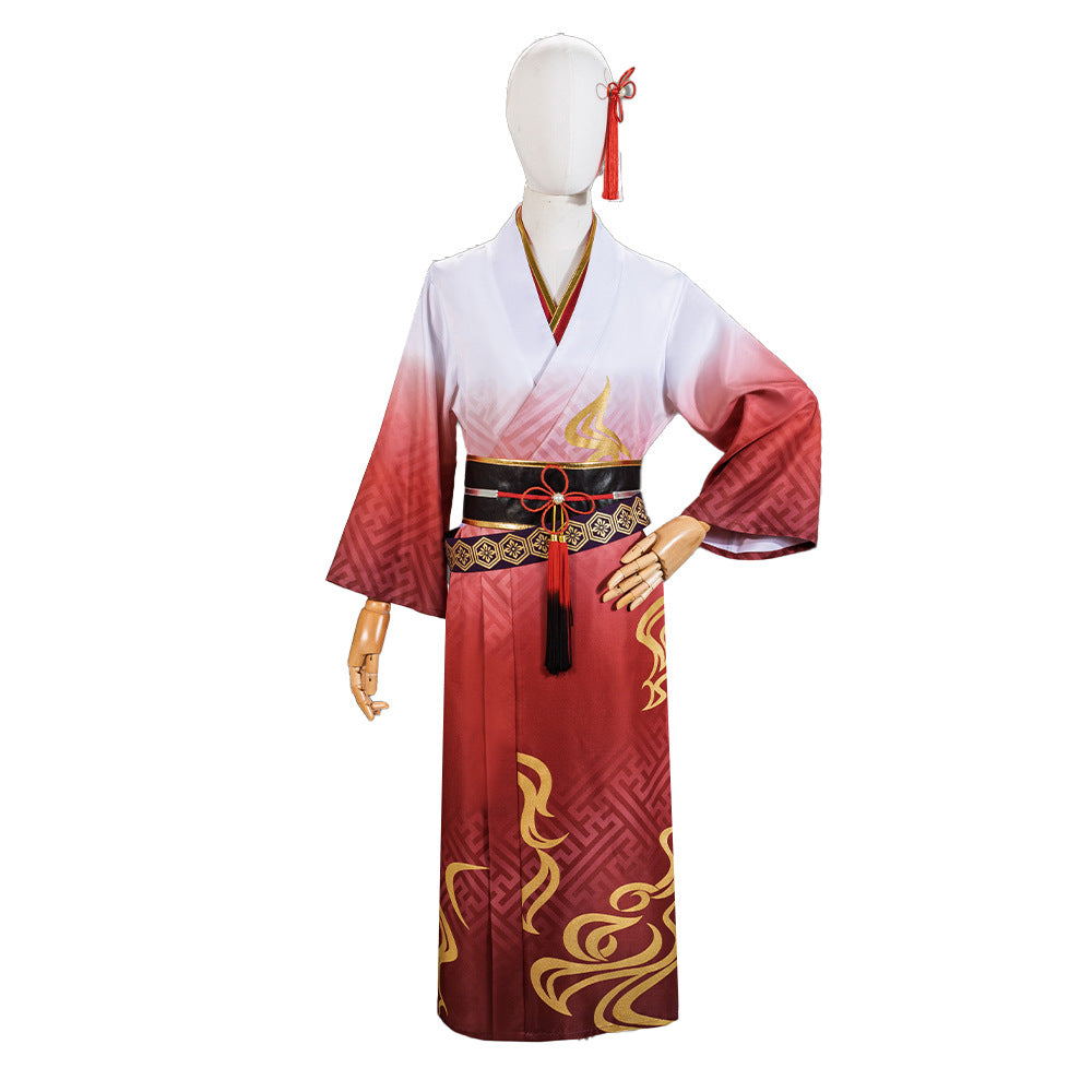 Virtual Idol VTuber Kaede Kaito 2D Cos Anime Game Costume Set - High Quality Cosplay Outfit - Halloweez