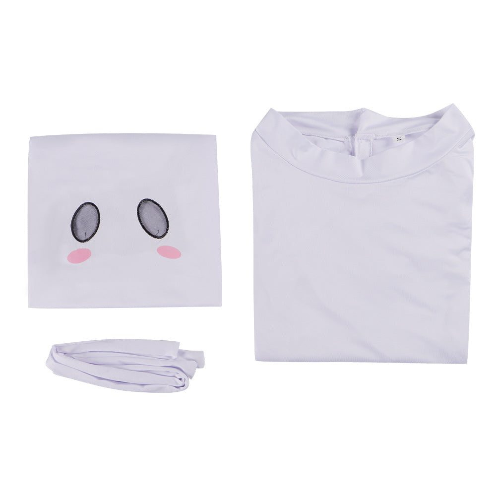 Ghost Girl Cosplay Halloween Apricot Madame Costume Dress White Adult