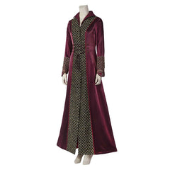 Halloweez Rhaenyra Cosplay Outfit - Long Jacket & Skirt with Earrings - Halloweez