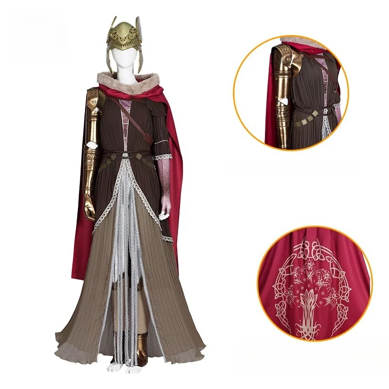 Elden Ring Malenia Cosplay Full Set, Malenia Blade of Miquella Women Game Costume for Halloween Party - Halloweez