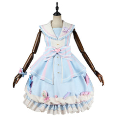 Shugo Chara! Sanrio Official Amu Hinamori Lolita Cosplay Costume - Halloweez