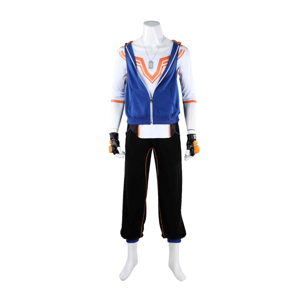 Street Fighter 6 Luke Cosplay Costume - Premium Quality Game Character Outfit - Halloweez