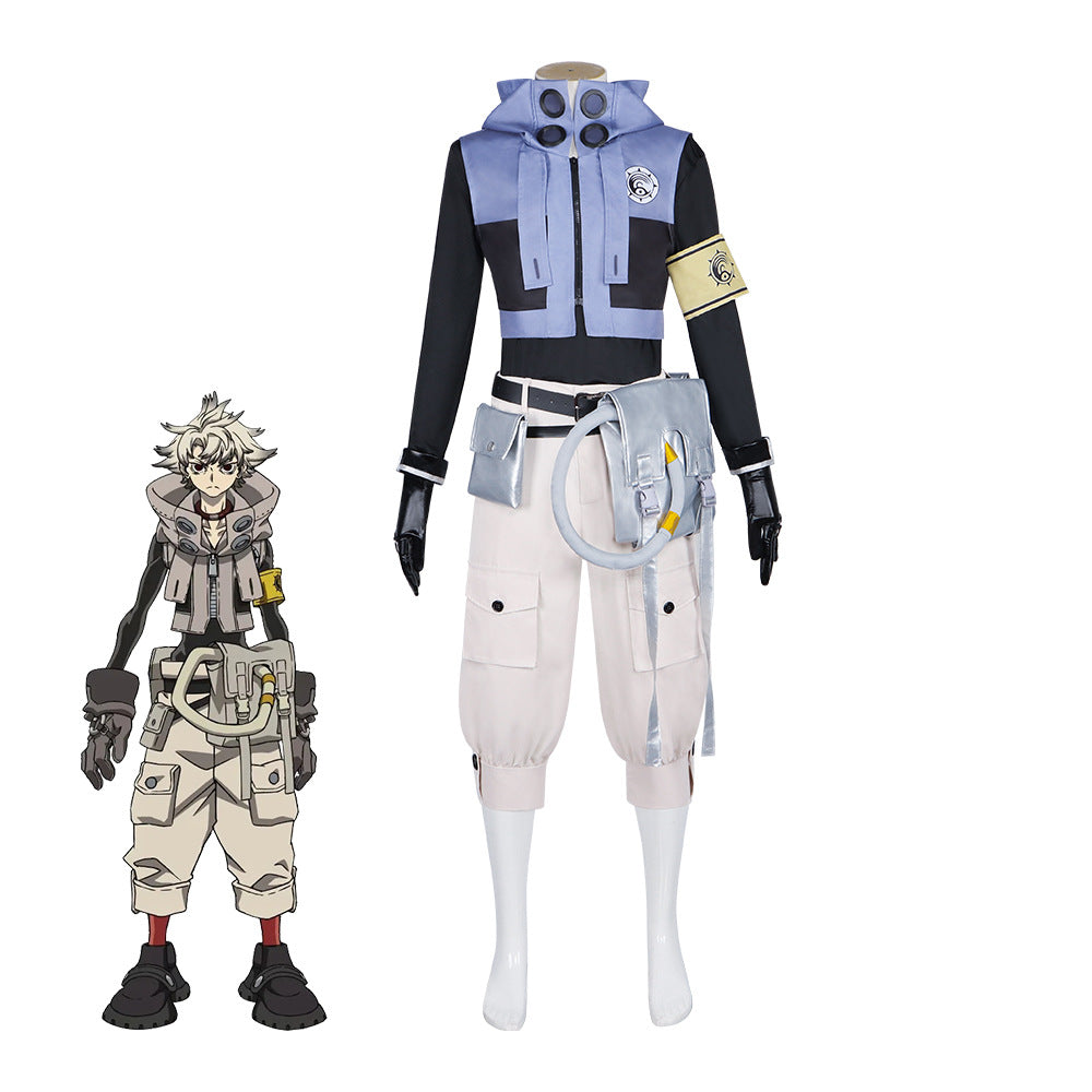 Abyss Battle Ghost Lud Cosplay Costume - Anime Cosplay Outfit for Conventions, Halloween, and Stage Performances