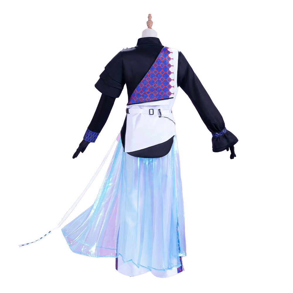 Vtuber Nijisanji Hero Group Hoshizora Crystal Pre-transformation Cosplay Costume - Halloweez