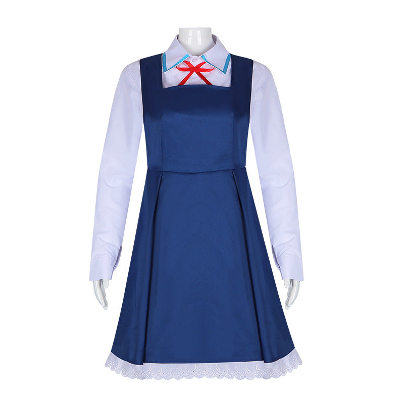 Spy x Family Anya Forger Cosplay Dress for Girls - Anime Costume Role Play Outfit - Halloweez
