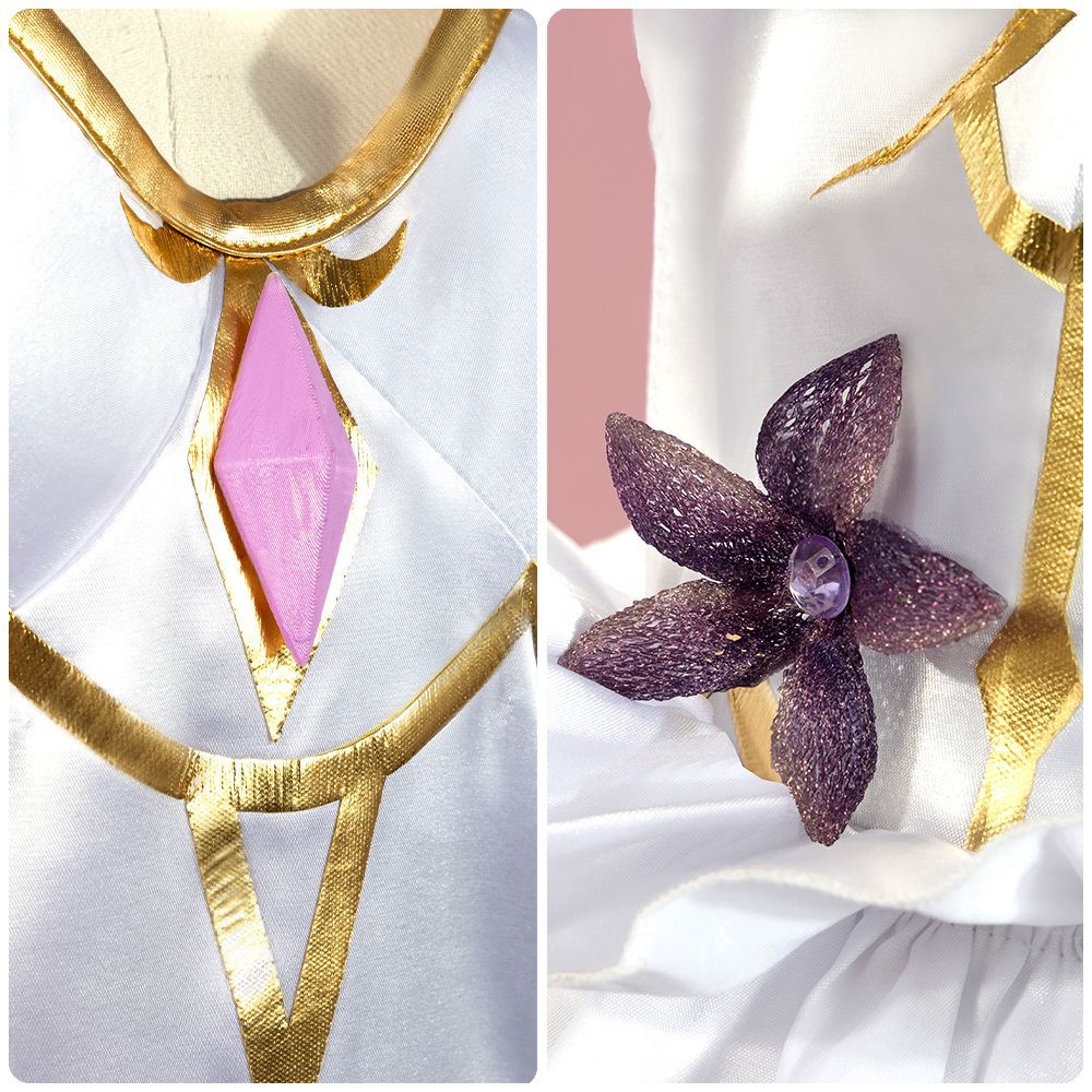 Code Geass: Lelouch of the Rebellion C.C. Cosplay Costume - Anime Game Dress Outfit for Women - Halloweez