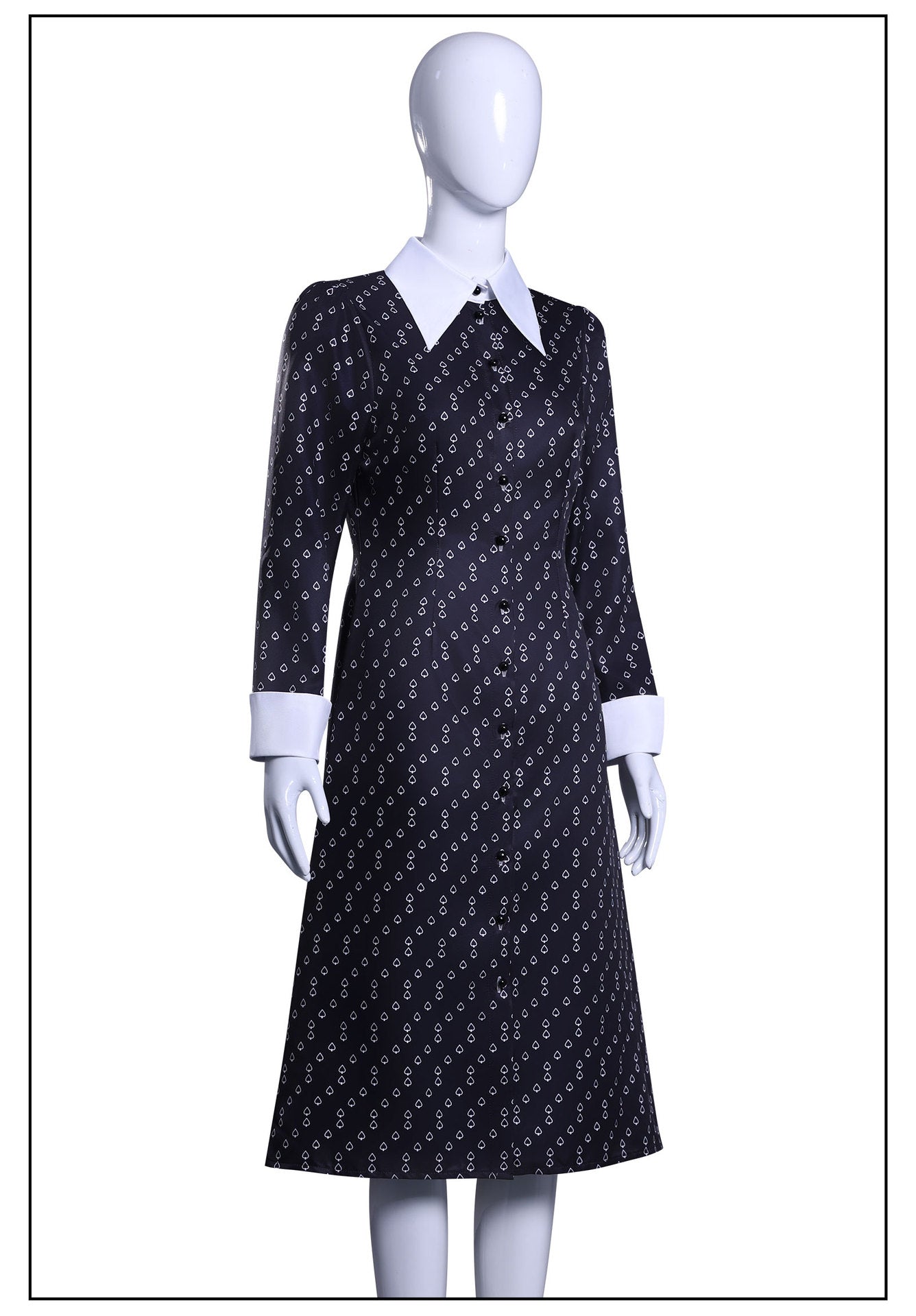 Wednesday Addams Cosplay Costume from The Addams Family Movie - Halloweez