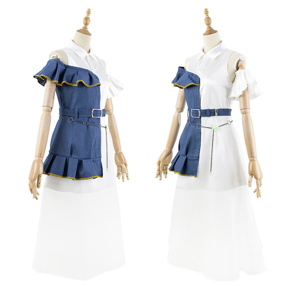 BanG Dream! Nagasaki Soyo Cosplay Costume - Anime Cowgirl Dress Irregular Outfit - Halloweez