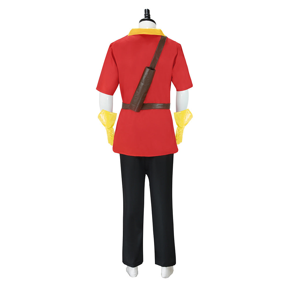 Beauty and the Beast Cosplay Costume Gaston Hunter Role Play Halloween Ready - Halloweez