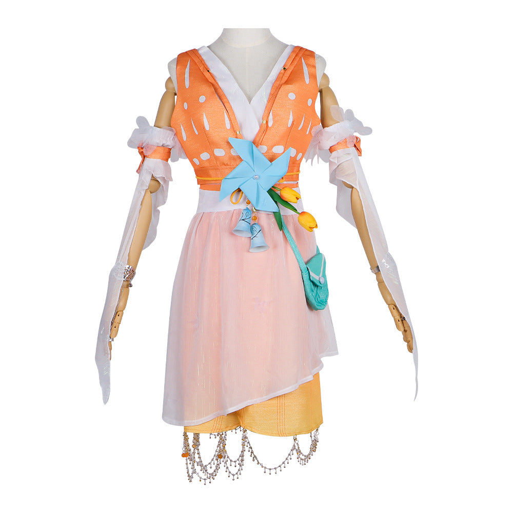 Fifth Personality cos Gardener costume Tulip Dream cosplay game role play dress - Halloweez