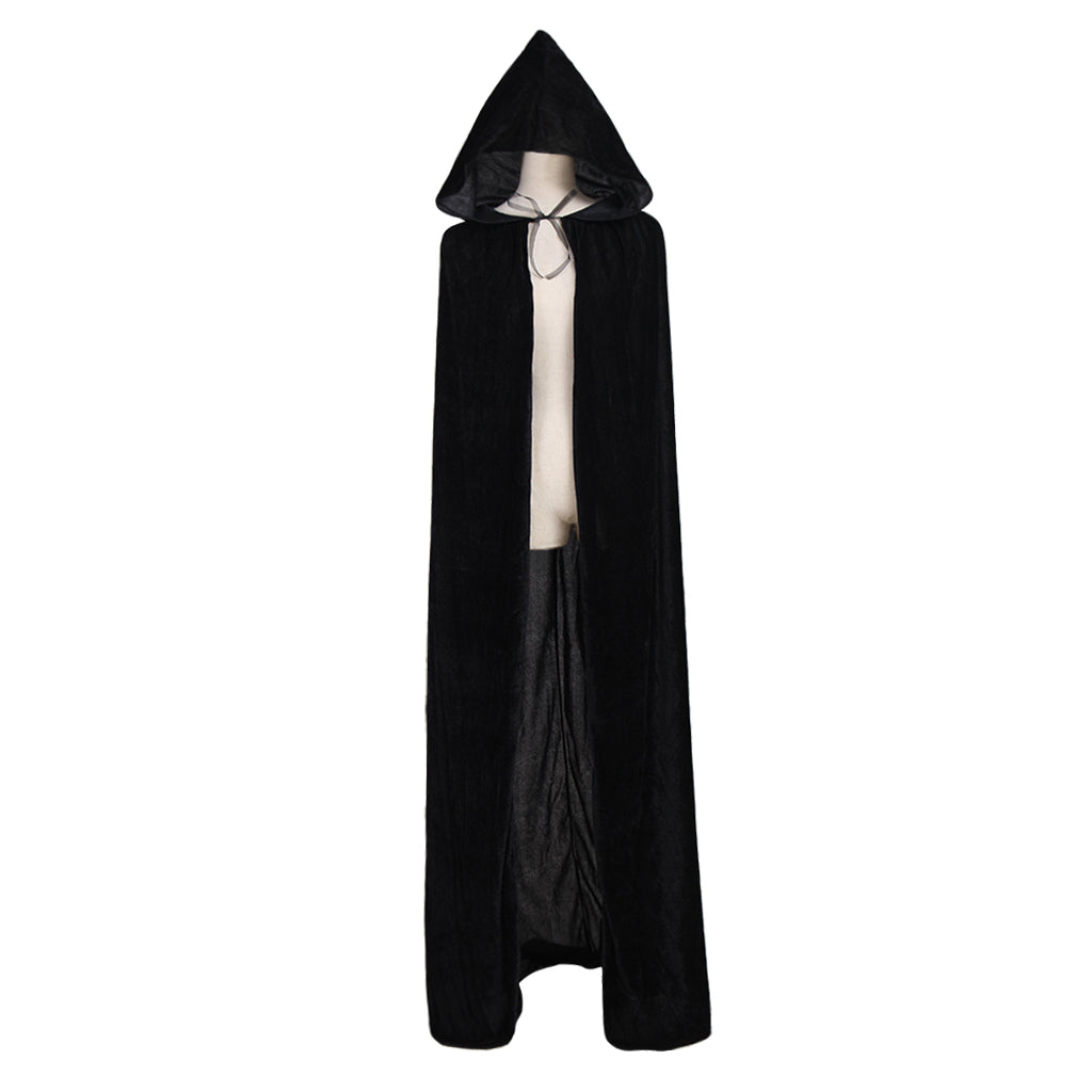 Halloweez Vampire Cape - Authentic Medieval Hooded Robe Cosplay Costume