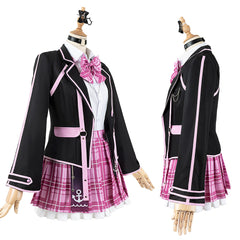 Virtual VTuber Minato Aqua Uniform Anime Costume Japanese School Set - Perfect for Cosplay - Halloweez