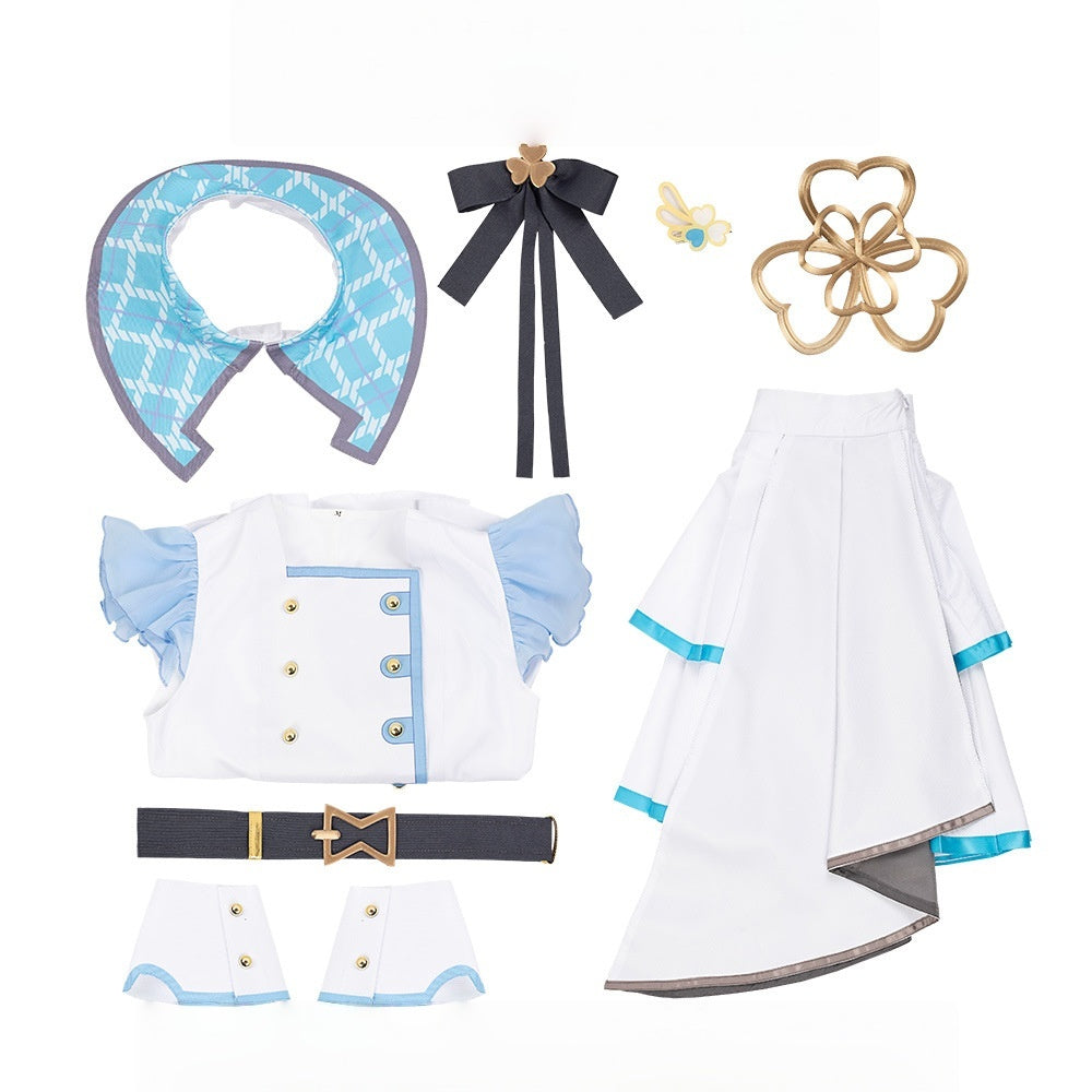 Project Sekai Haro Kiritani Cosplay Costume Moremore Jump Anime Dress Set - Halloweez