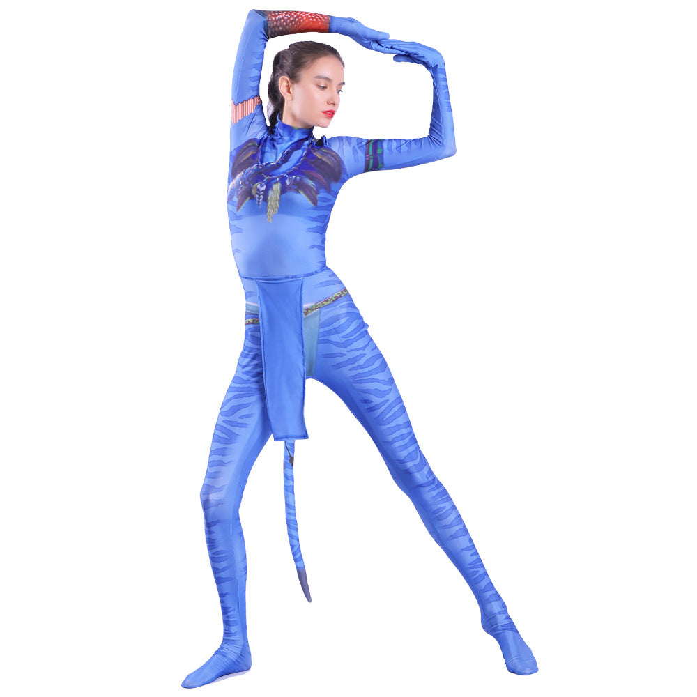 Avatar Na'vi Cosplay Costume for Halloween and Social Performances - Halloweez