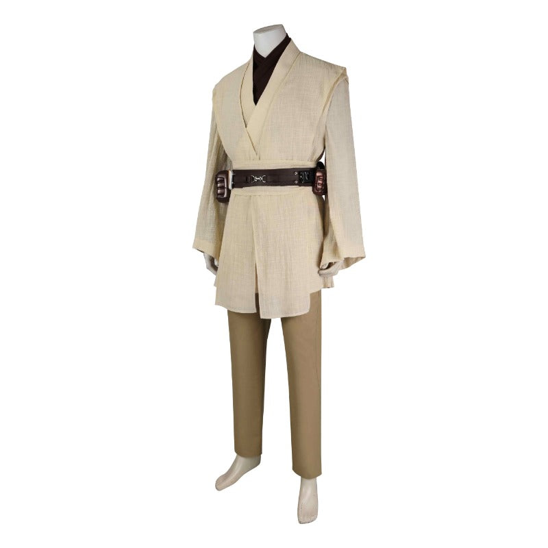 Halloweez Obi-Wan Kenobi Cosplay Costume Full Set - Perfect for Halloween and Parties - Halloweez