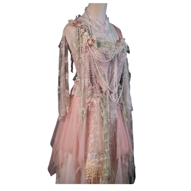 Original Fairy Girl EDC Rave Performance Princess Costume for Music Performances - Halloweez