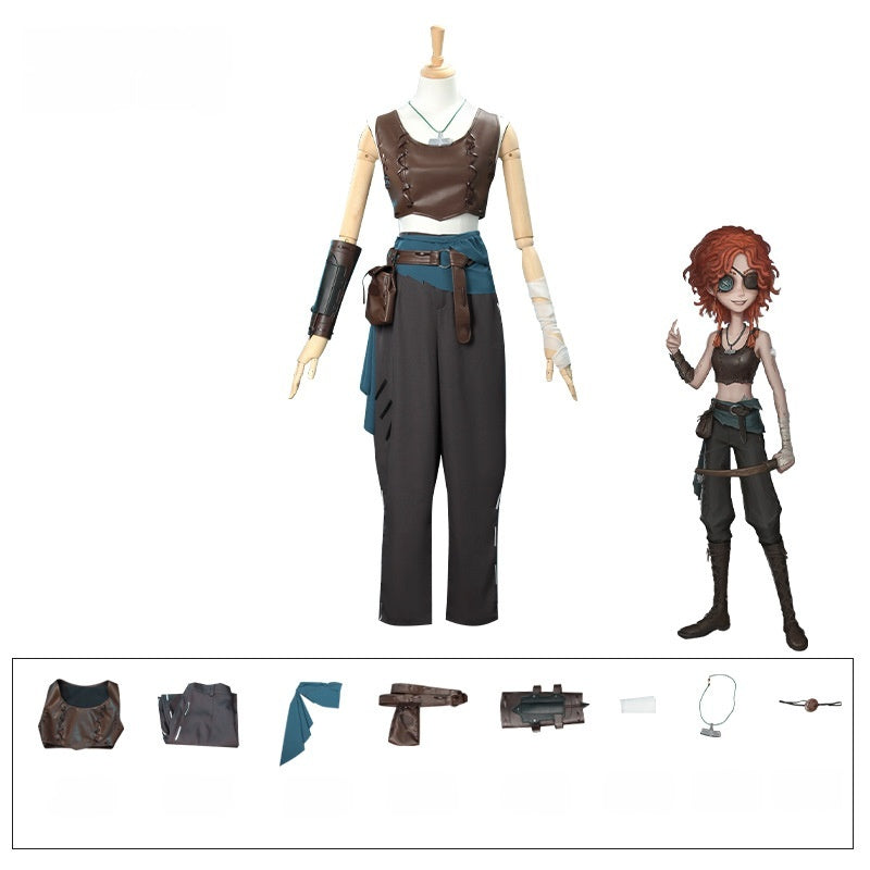 Identity V Archer Cosplay Costume - Fifth Personality Game Character Outfit - Halloweez
