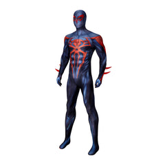 PS4 Spider-Man 2099 Black Suit - Miles Morales Cosplay Costume by Halloweez