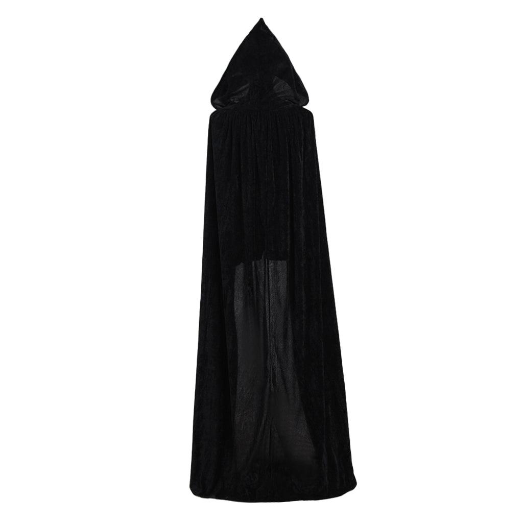 Halloweez Vampire Cape - Authentic Medieval Hooded Robe Cosplay Costume