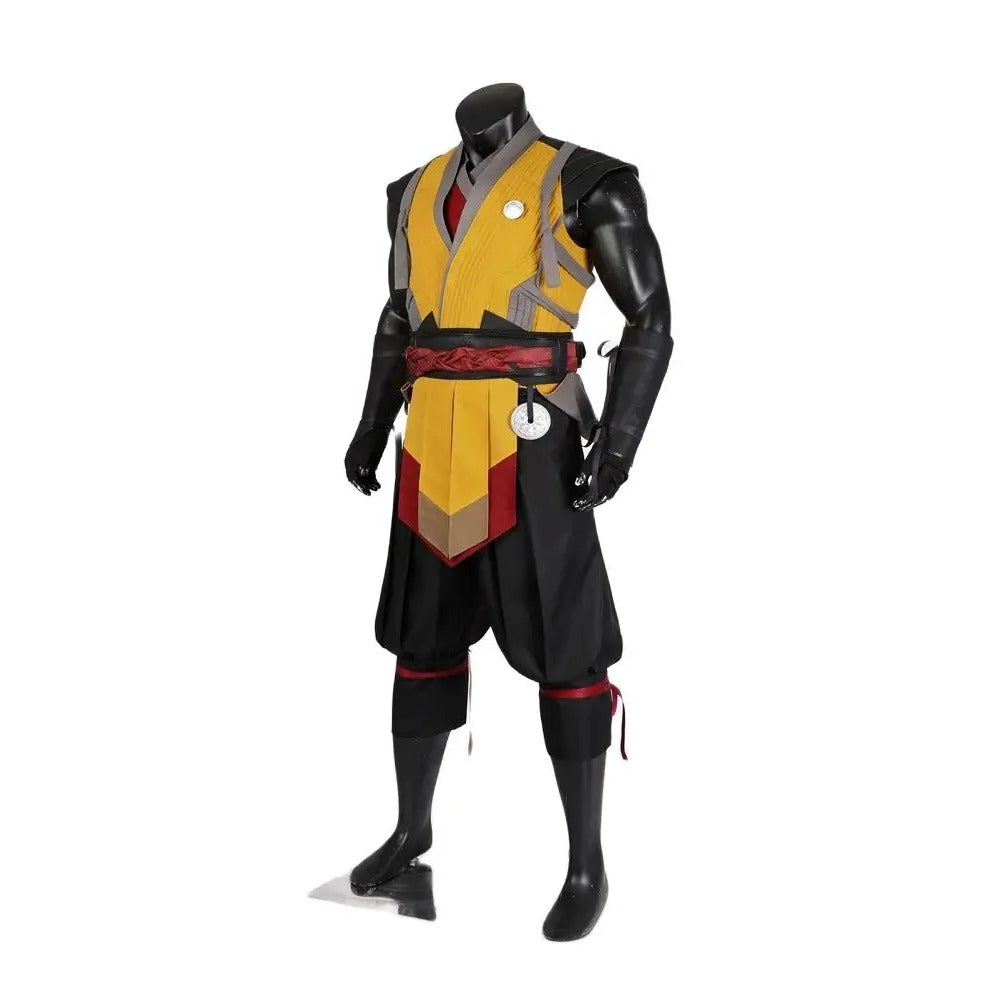 Halloweez Scorpion Cosplay Costume | Adult Men's Mortal Kombat Suit for Halloween & Carnival