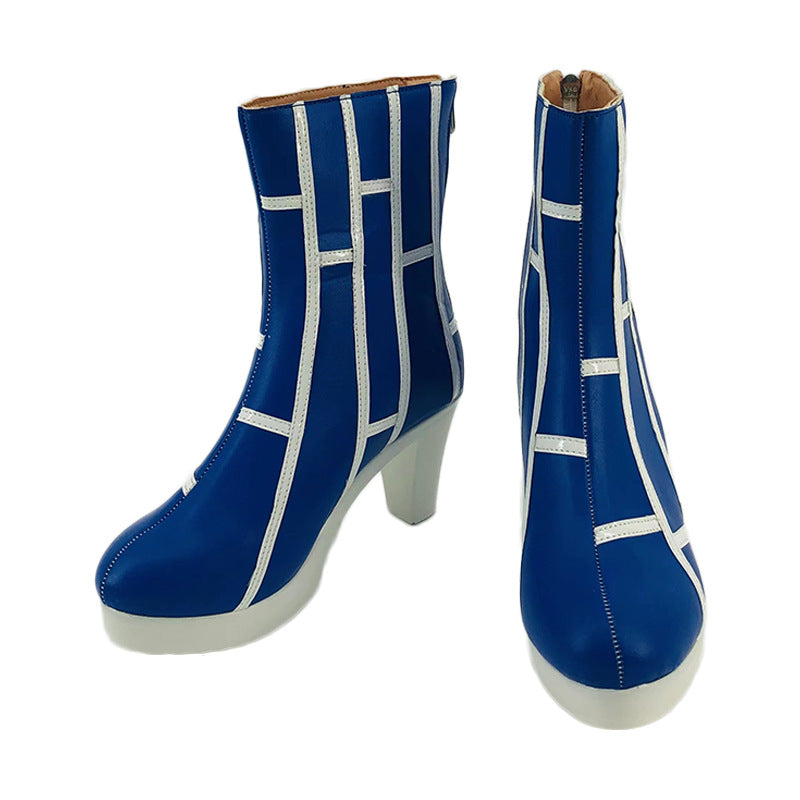 JOJO's Bizarre Adventure Jolyne Cujoh Cosplay Shoes for Anime Expo - Halloweez