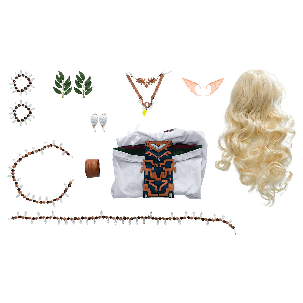 Halloweez Queen Sonia Cosplay Costume - The Legend of Zelda: Tears of the Kingdom Animated Game Outfit