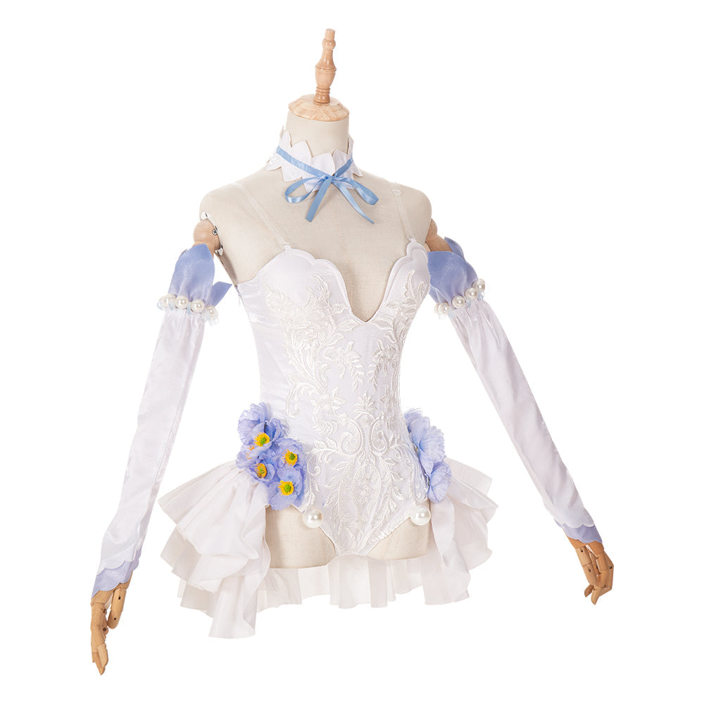 Disfraz de hada de las flores y mariposa rosa Hatsune Miku para Halloween para mujer