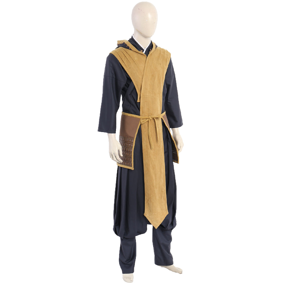 2021 Movie-Inspired Mortal Kombat Scorpion Hanzo Hasashi Halloweez Cosplay Costume