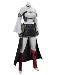 Final Fantasy VII Tifa Black Mage Cosplay Costume, Custom Made