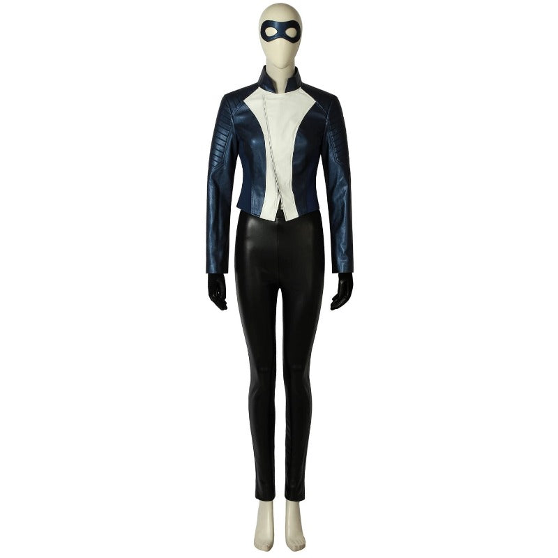 Halloweez Flash Iris West Cosplay Costume - Premium Fan Edition